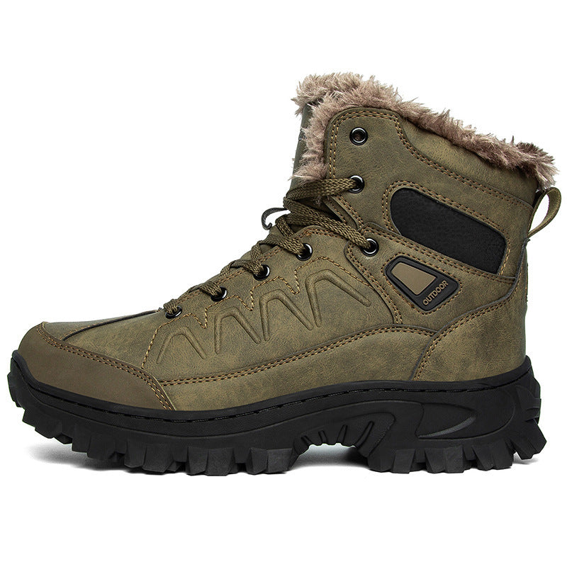 Chaussures Montantes Coton Homme Grande Taille Chaudes Hiver 1363g - Camp de Base Farzen+