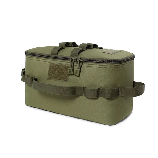 Bolsa de almacenamiento para acampar al aire libre, gran capacidad, para estufa de gas, bote, olla, bolsa de transporte, bolsa de picnic, organizador de utensilios de cocina