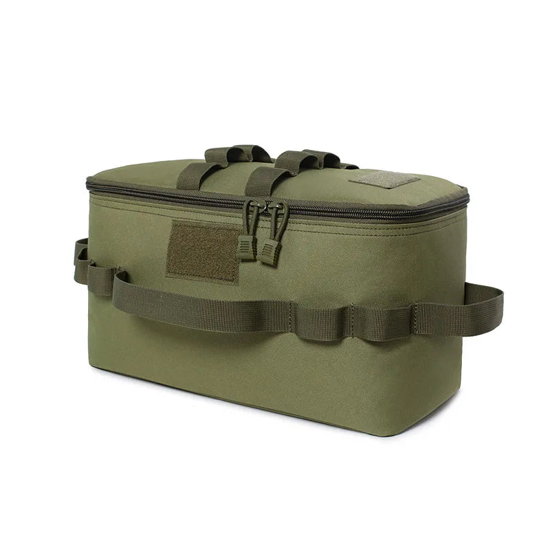 Bolsa de almacenamiento para acampar al aire libre, gran capacidad, para estufa de gas, bote, olla, bolsa de transporte, bolsa de picnic, organizador de utensilios de cocina