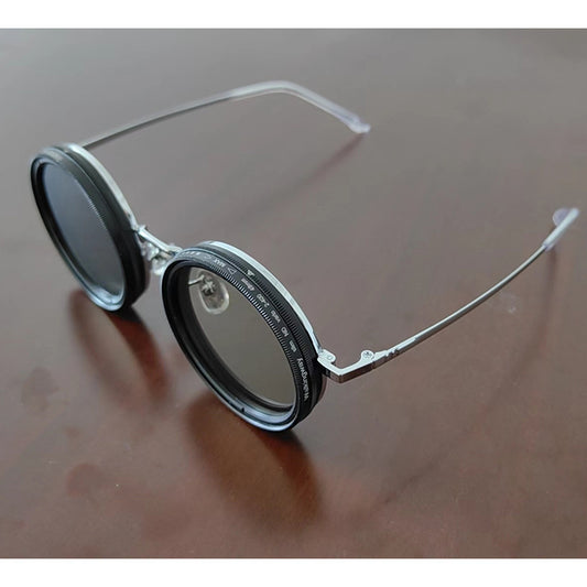 Lunettes Polarisées 9 Niveaux UV Réglables - Protection Pro