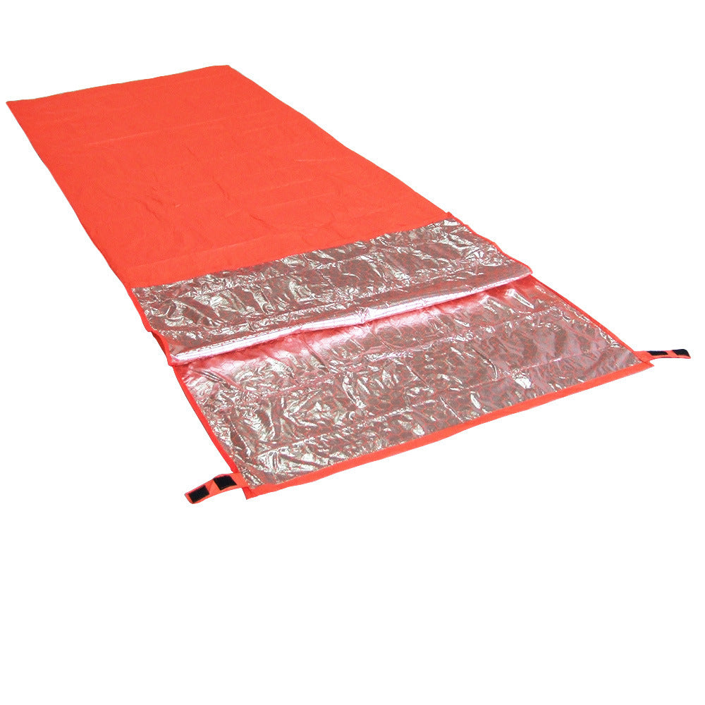 Sac de Couchage Isolant Réfléchissant - Nylon 15D Argent Ultra-Léger 281g - Camp de Base Farzen+