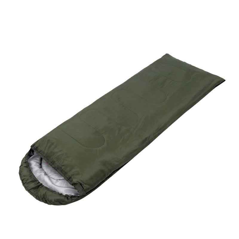 Sac de Couchage Portable Capuchon - Étanche Polyester Voyage 180x75cm - Camp de Base Farzen+