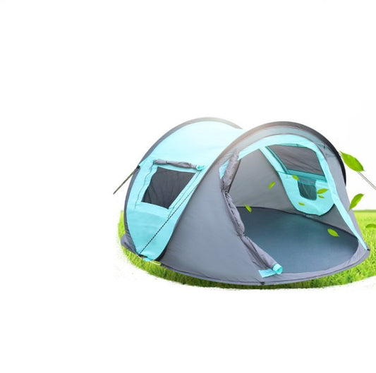 Tente Camping Automatique 2 Personnes - Polyester 245x150cm