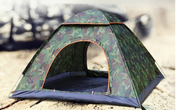 Tente de Camping Familiale - 2 à 4 Personnes Facile à Monter