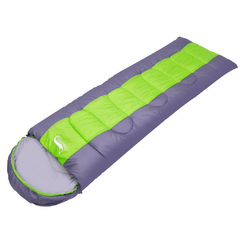 Saco de dormir para 4 estaciones - Ligero, poliéster 210T, para camping y senderismo