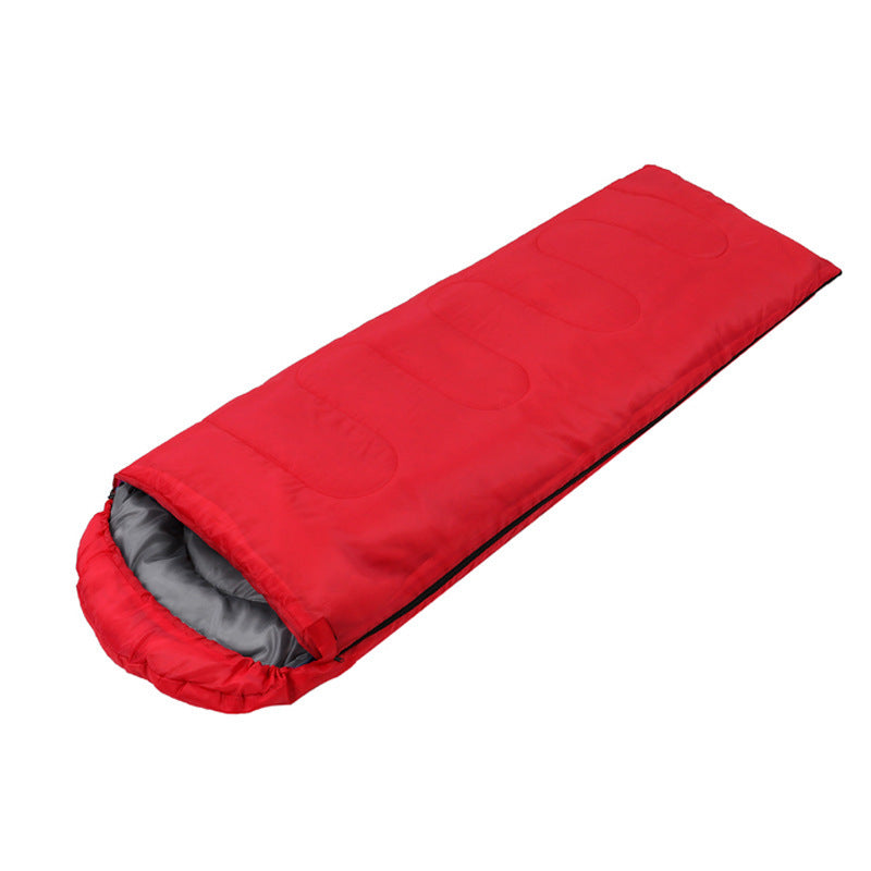 Sac de Couchage Portable Capuchon - Étanche Polyester Voyage 180x75cm - Camp de Base Farzen+