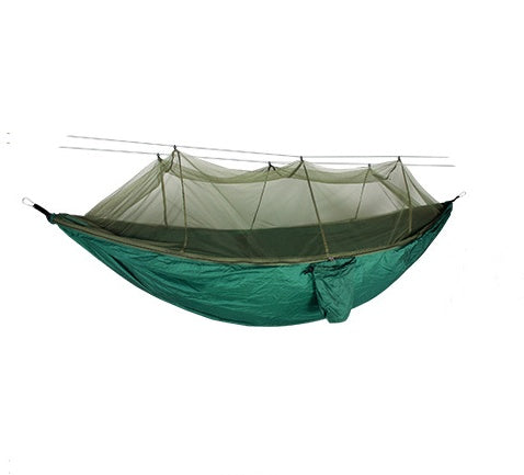 Hamac Anti-Moustiques Camping - Protection Intégrée Nylon 300kg - Camp de Base Farzen+