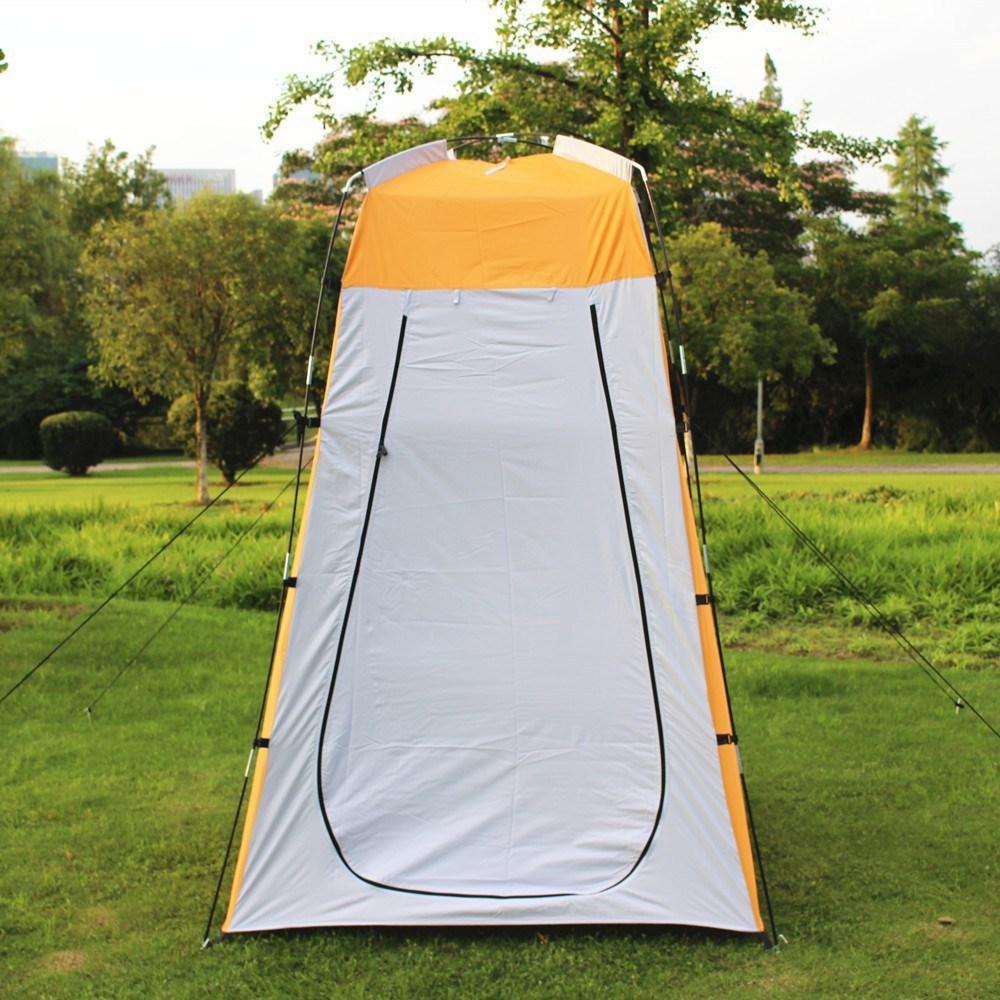 Tente Douche Toilette Camping 120x120x180cm Cabine Privée Portable
