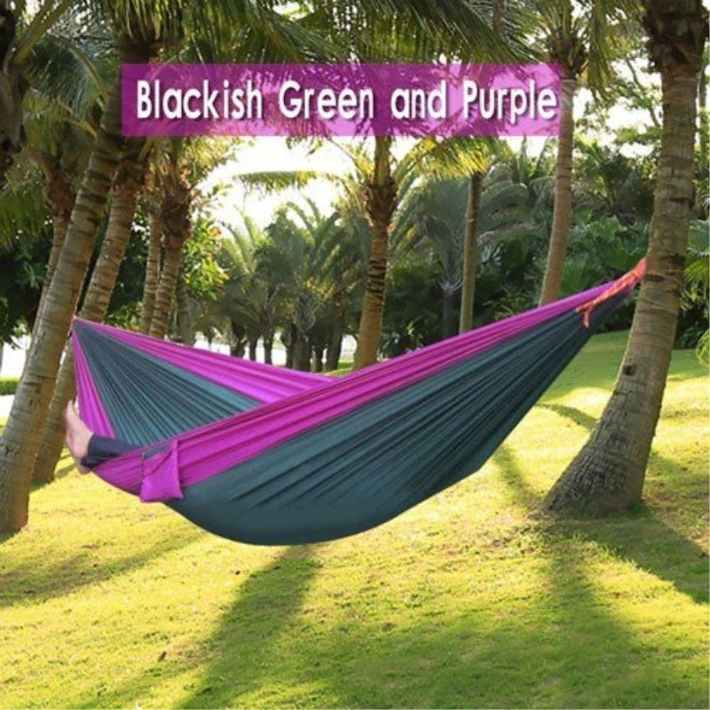 Hamac Randonnée Double - Nylon Parachute Portable - Camp de Base Farzen+
