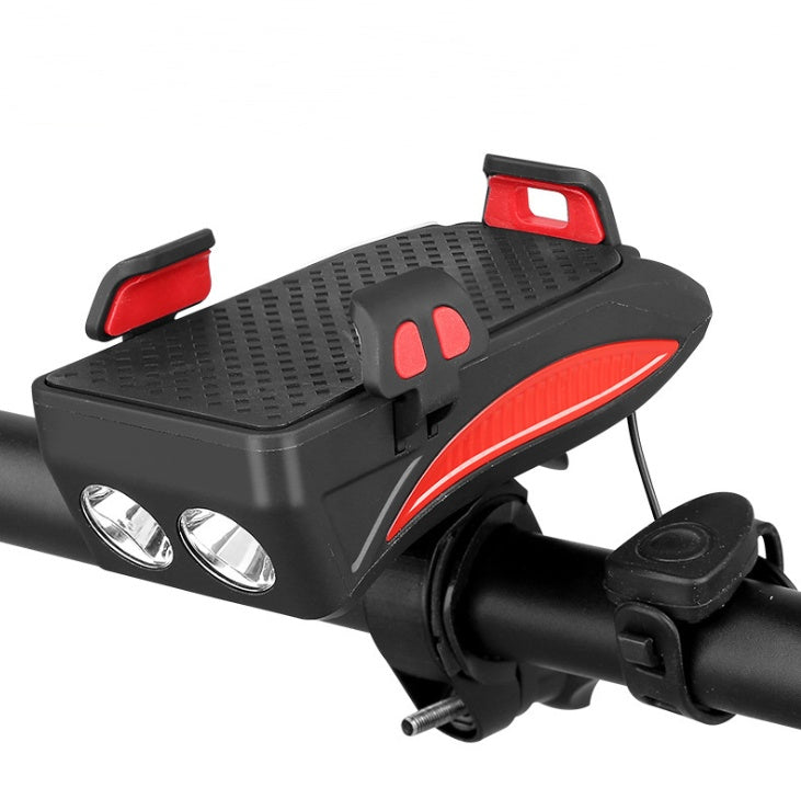 Cargador y soporte para teléfono de bicicleta 5 en 1 - Light Bell