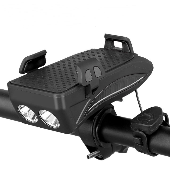 Cargador y soporte para teléfono de bicicleta 5 en 1 - Light Bell