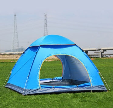 Tente de Camping Familiale - 2 à 4 Personnes Facile à Monter