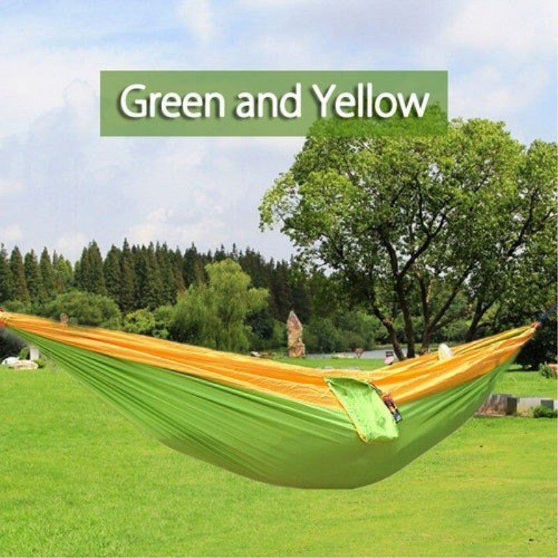 Hamac Randonnée Double - Nylon Parachute Portable - Camp de Base Farzen+