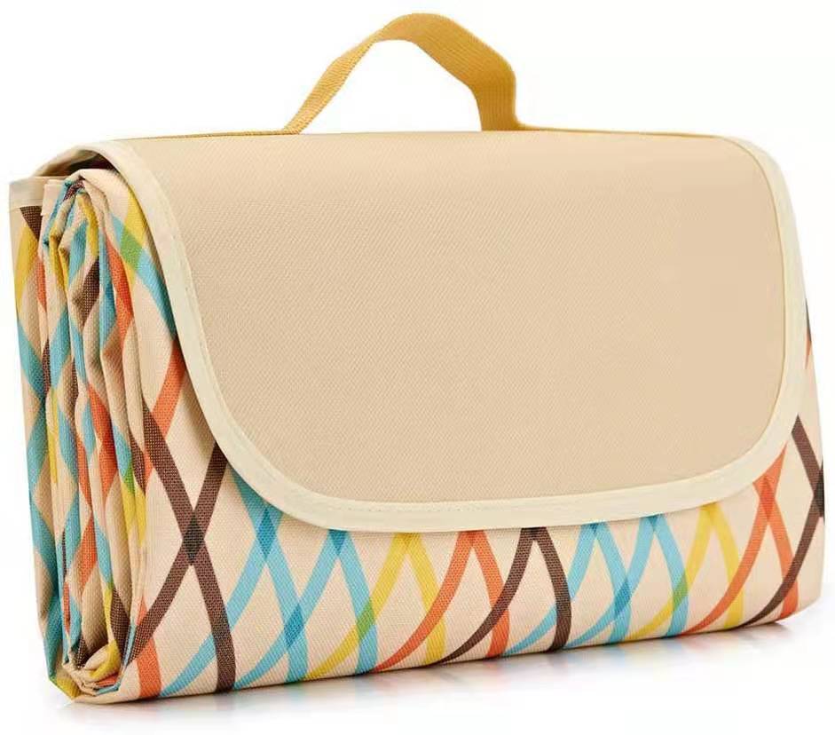 Tapis Camping Épais Anti-Humidité - Oxford Polyester Multi-Usage 1,07kg - Camp de Base Farzen+