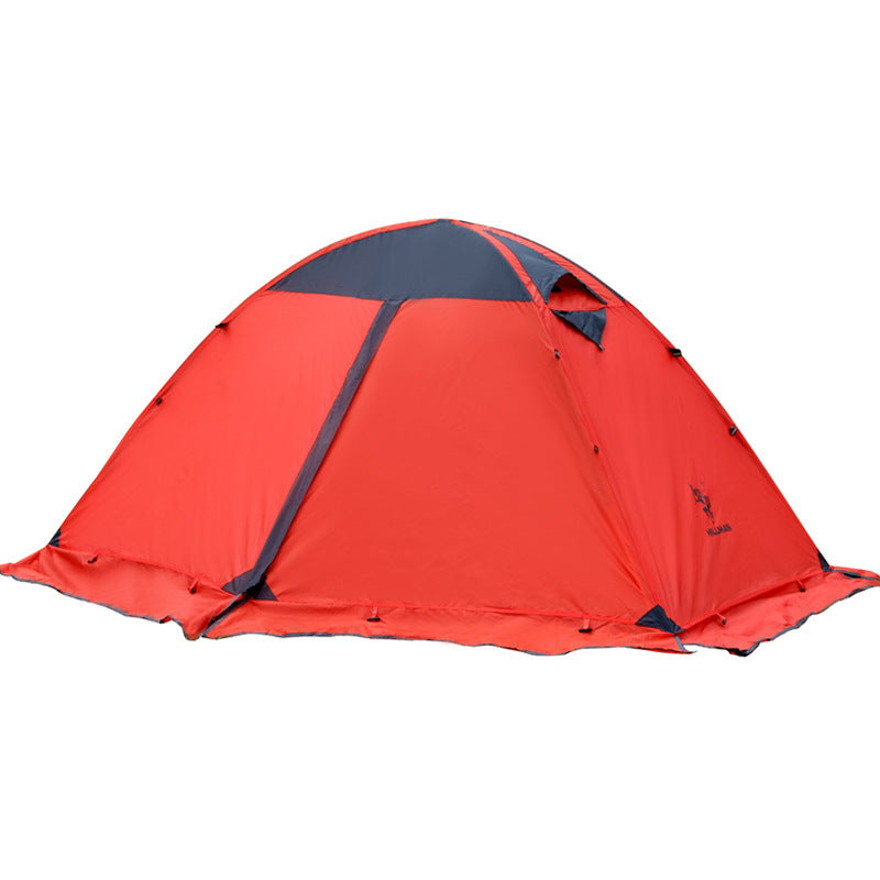 Tente 1 Personne Double Couche 140x210cm - Poteau Aluminium Ultra-Léger 2,5kg