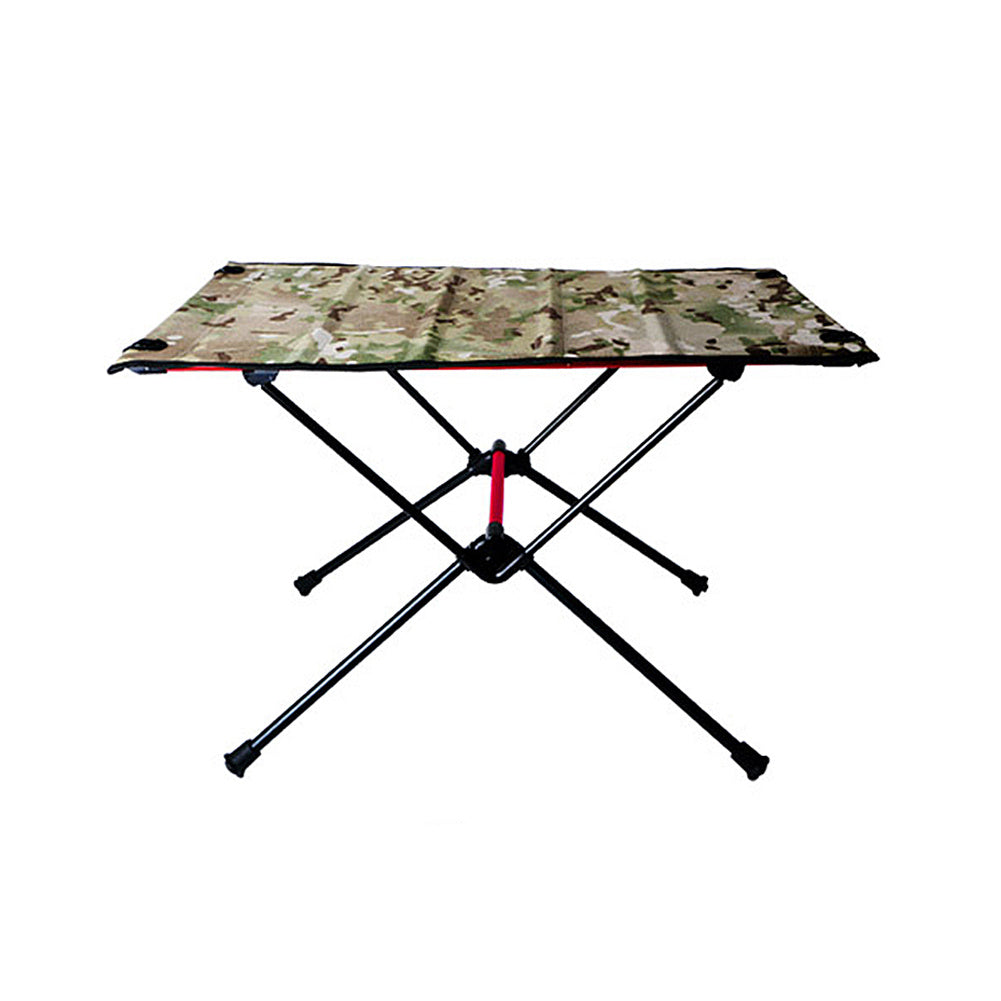 Mesa plegable para exteriores de malla de aleación de aluminio multicolor