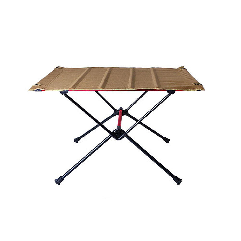 Mesa plegable para exteriores de malla de aleación de aluminio multicolor
