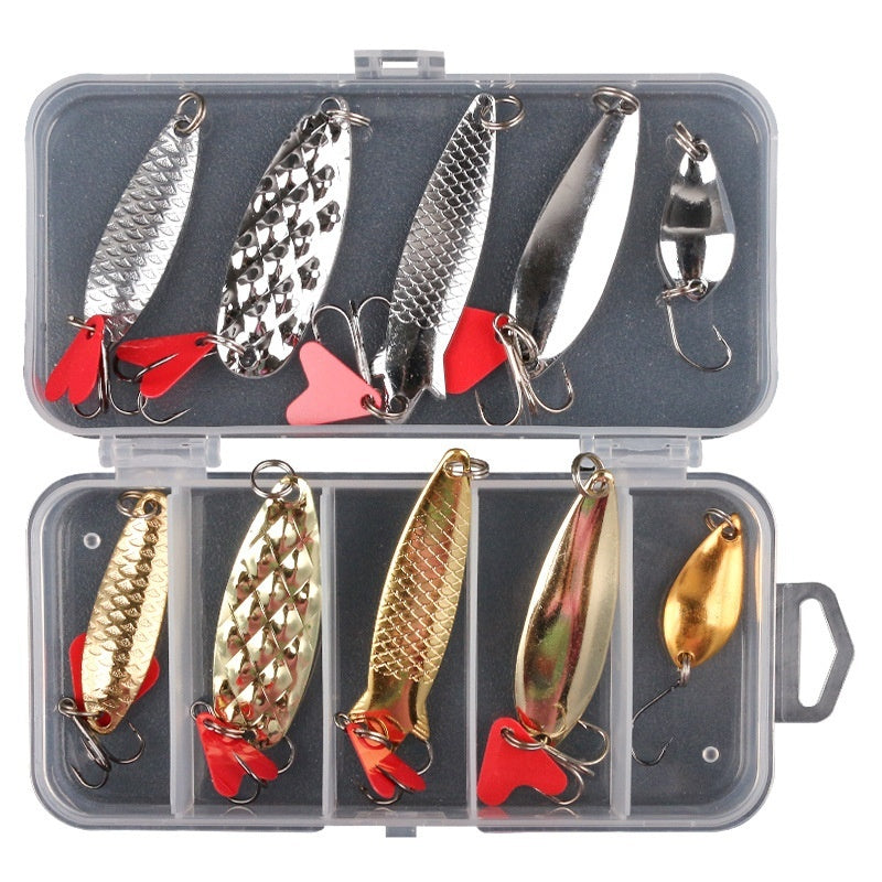 Kit de señuelos de lentejuelas de piña 21/11/36 - Pesca de metal