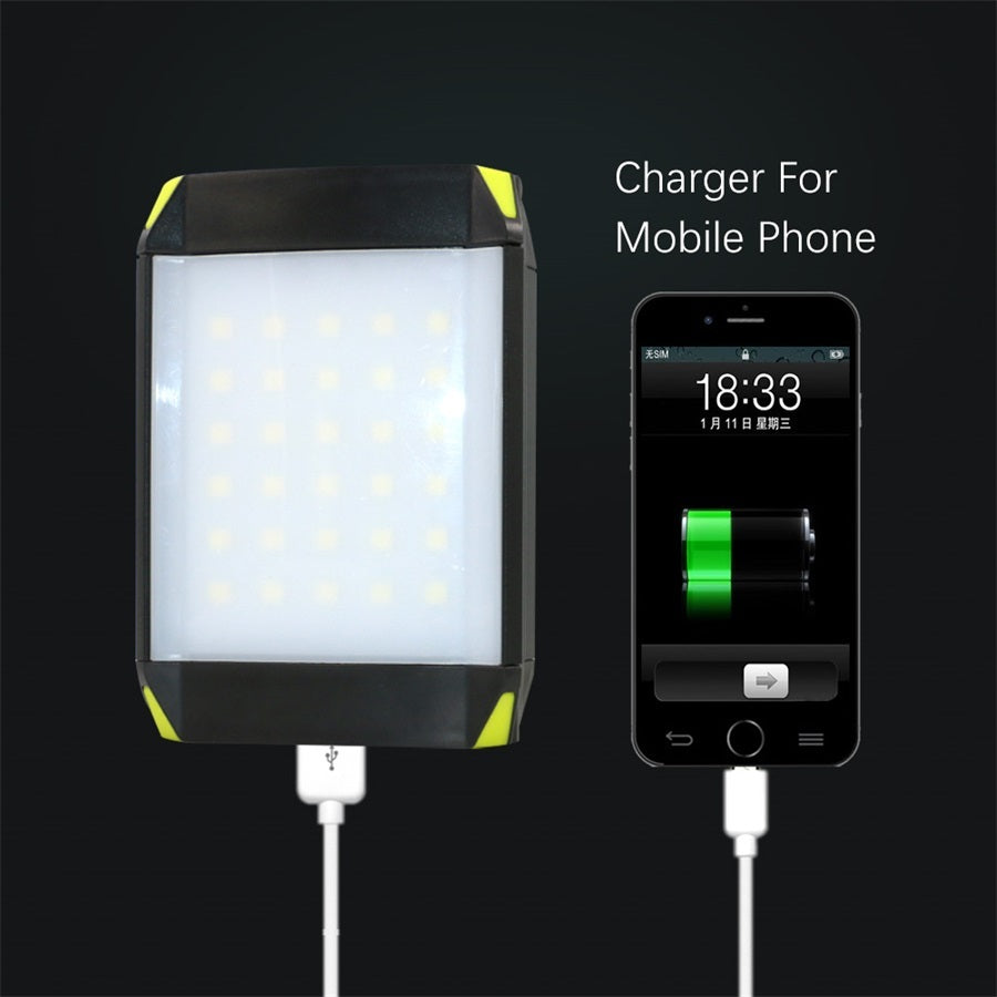 Lampe Camping LED 500 Lumens - Rechargeable 6000mAh 459g