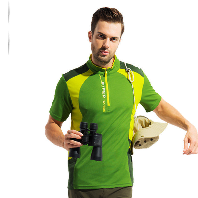 T-shirt Séchage Rapide Couple - Col Rond Outdoor Automne 430g - Camp de Base Farzen+