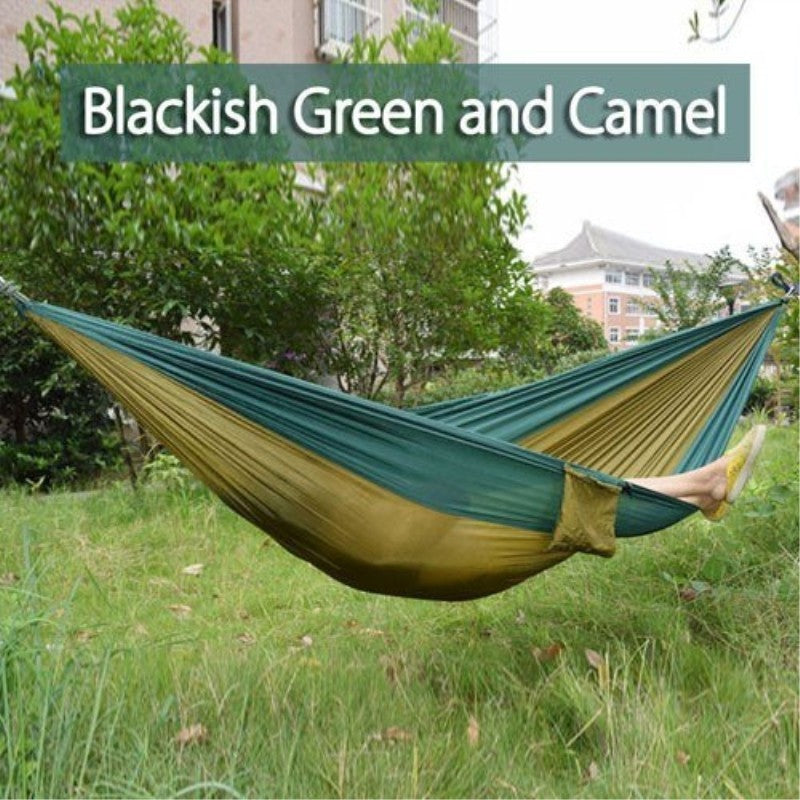 Hamac Randonnée Double - Nylon Parachute Portable - Camp de Base Farzen+