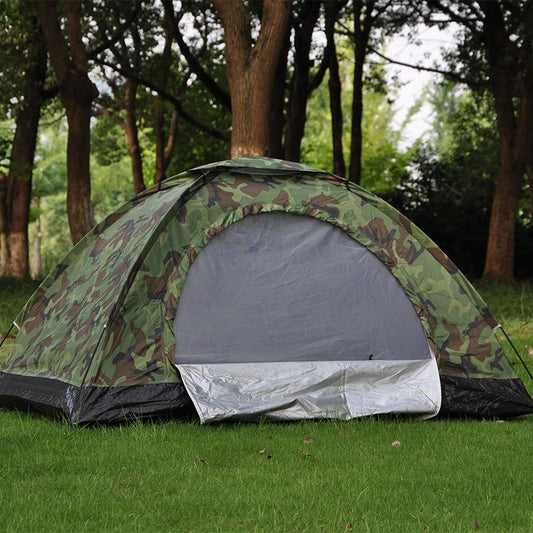 Tienda de campaña de camuflaje para 2 personas - Impermeable y resistente a la intemperie