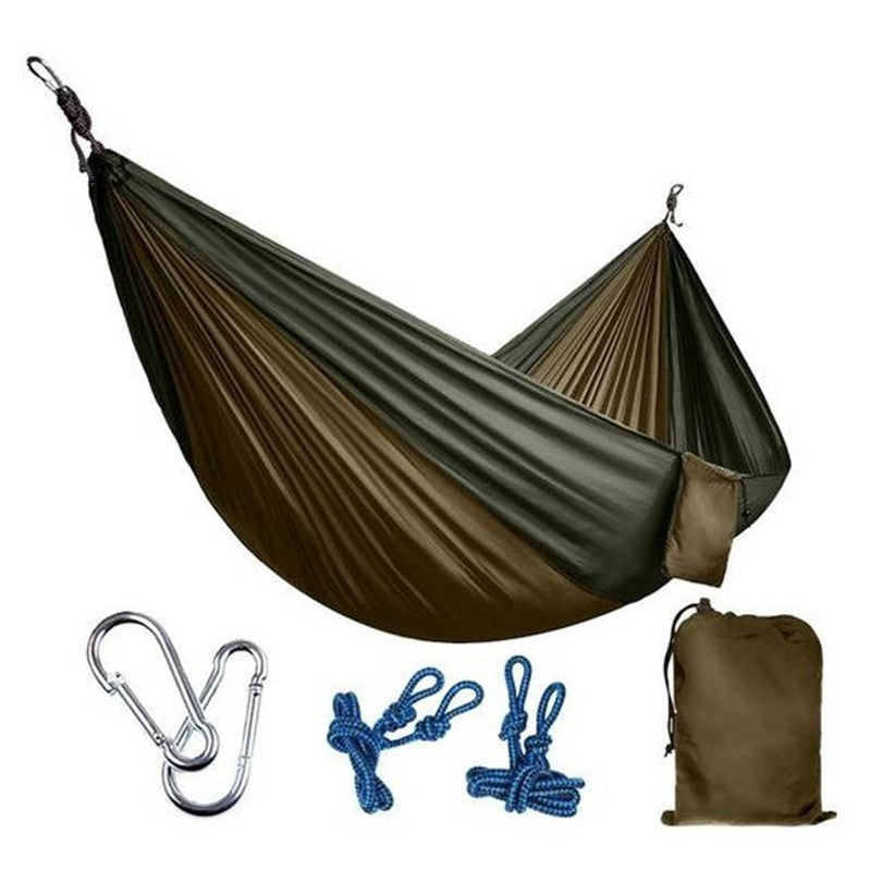 Hamac Randonnée Double - Nylon Parachute Portable - Camp de Base Farzen+