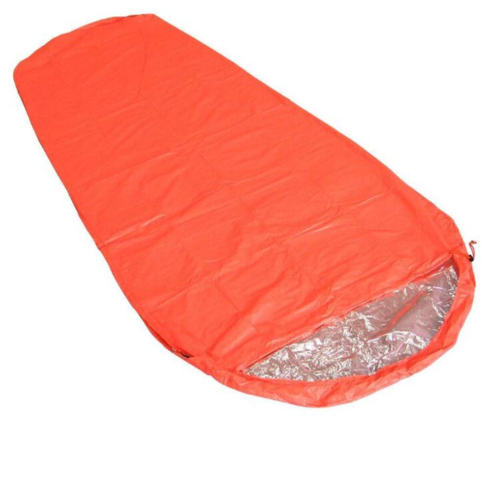 Sac de Couchage Isolant Réfléchissant - Nylon 15D Argent Ultra-Léger 281g - Camp de Base Farzen+