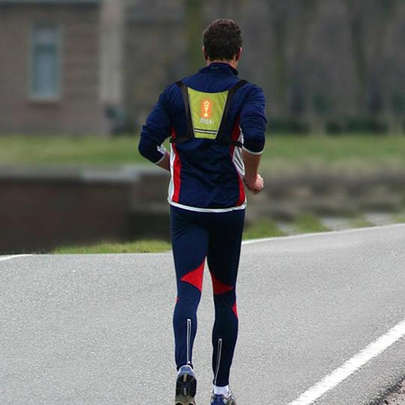 Gilet Signalisation LED Cyclisme - Haute Visibilité Nuit