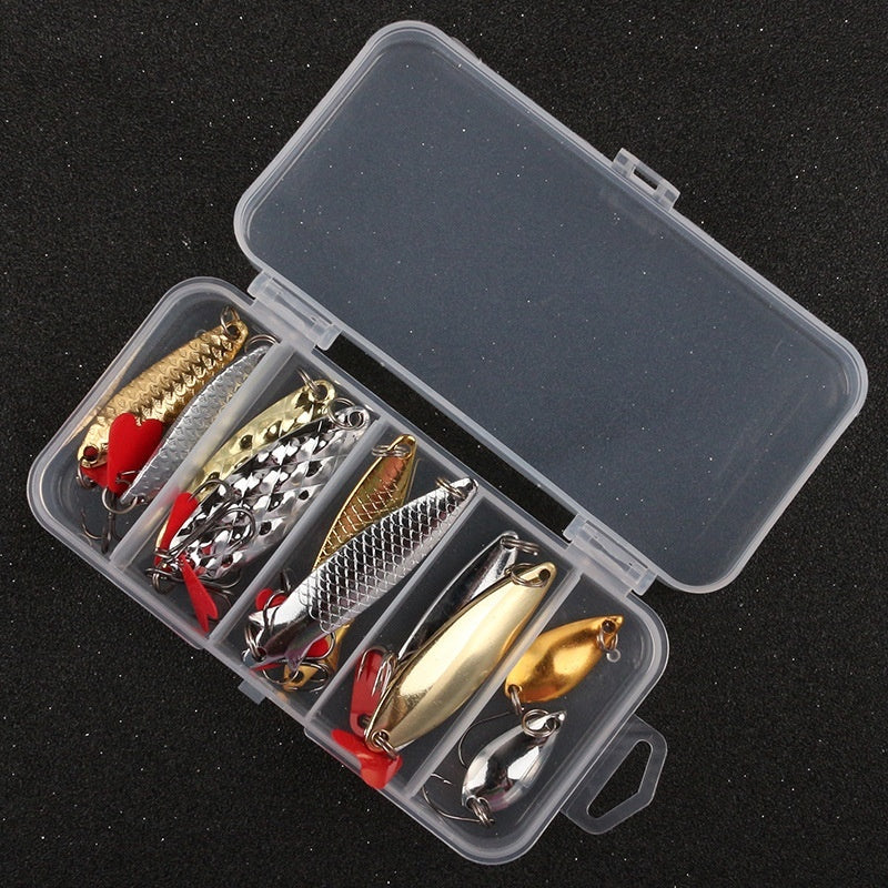 Kit de señuelos de lentejuelas de piña 21/11/36 - Pesca de metal