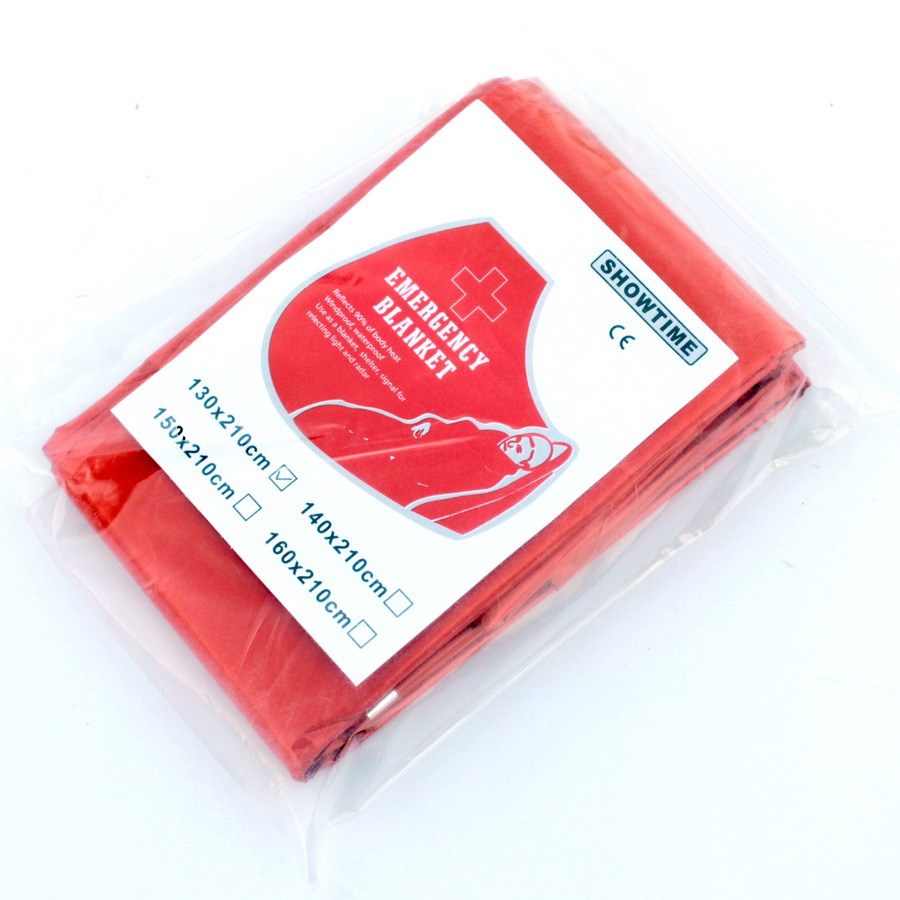Sac de Couchage Urgence Aluminium - Kit Survie Isolation Thermique 200g - Camp de Base Farzen+