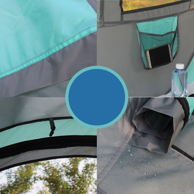 Tente Camping Automatique 2 Personnes - Polyester 245x150cm