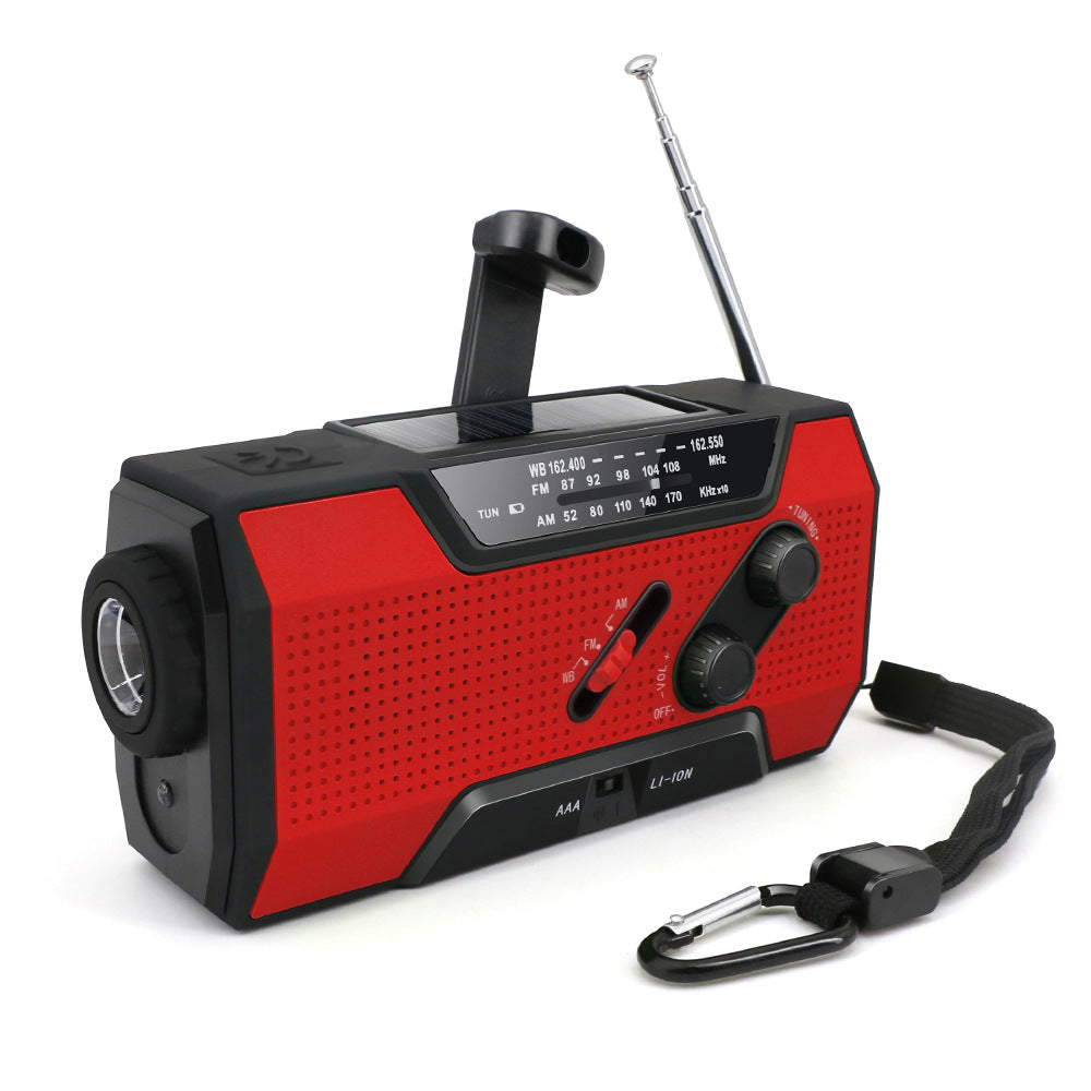 Radio solar de bolsillo: comunicación impermeable para exteriores