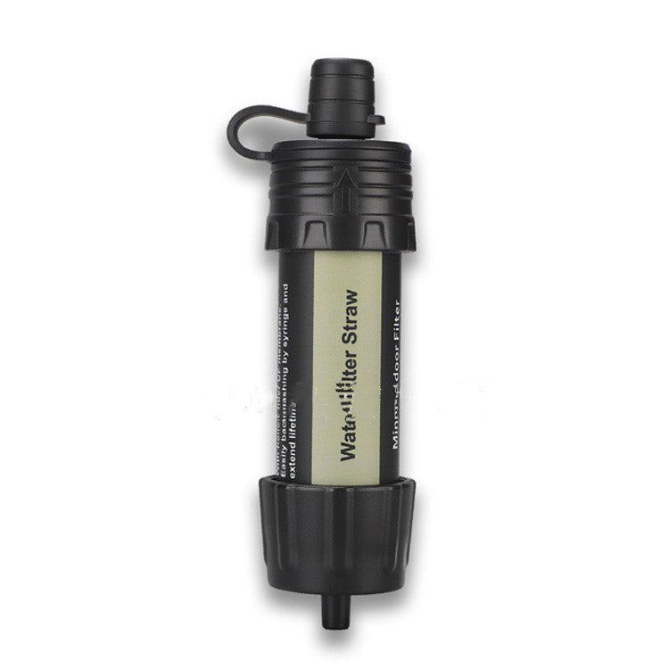 Paille Filtre Eau Portable 5000L - Mini Purificateur Voyage Urgence 52g - Camp de Base Farzen+