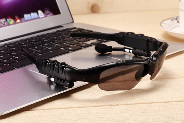 Lunettes Soleil Bluetooth 4.1 Intelligentes - Stéréo Sans Fil 120g - Camp de Base Farzen+