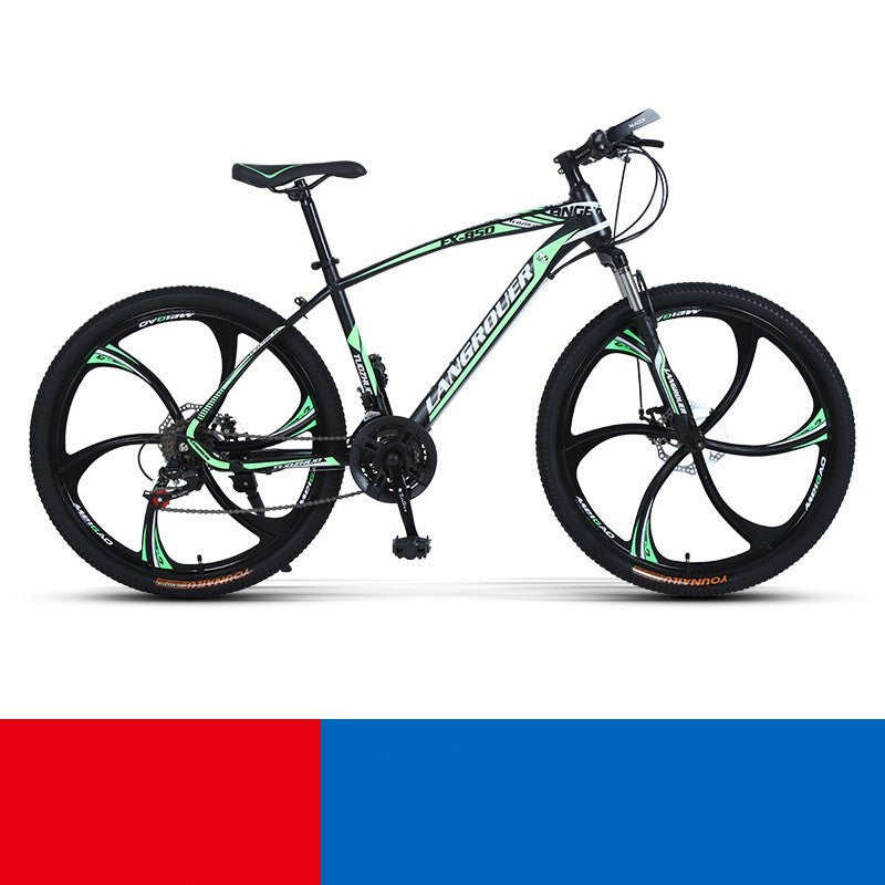 Bicicleta de montaña de cross-country con velocidades variables - Cuadro de acero y carbono