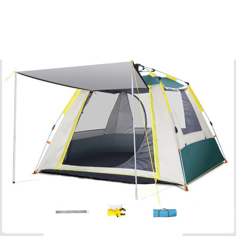 Tente Camping Automatique - Fibre Verre 2-3 Personnes 200x150x130cm