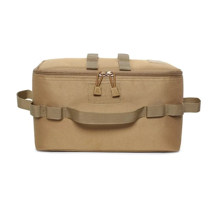 Bolsa de almacenamiento para acampar al aire libre, gran capacidad, para estufa de gas, bote, olla, bolsa de transporte, bolsa de picnic, organizador de utensilios de cocina