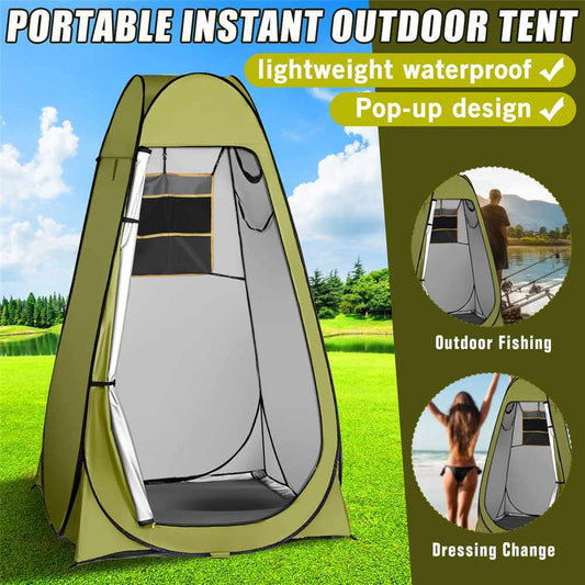 Tienda de campaña portátil con ducha - Refugio privado multifuncional de 120 x 190 cm