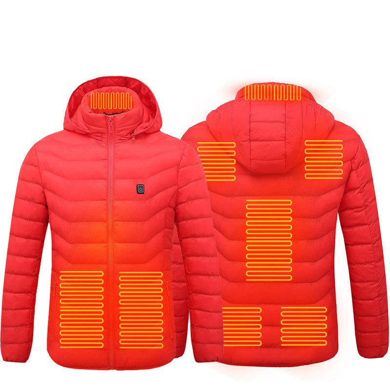 Chaqueta térmica de invierno para hombre con USB - Algodón térmico