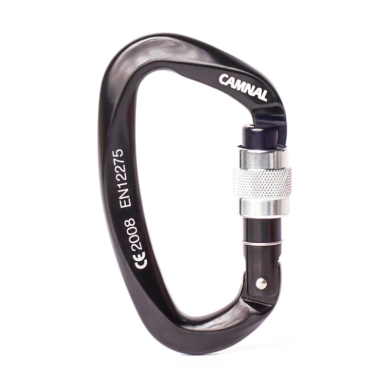 Mousquetons Escalade Pro Aluminium 7075 Sécurité 25kN Ultra-Léger - Camp de Base Farzen+