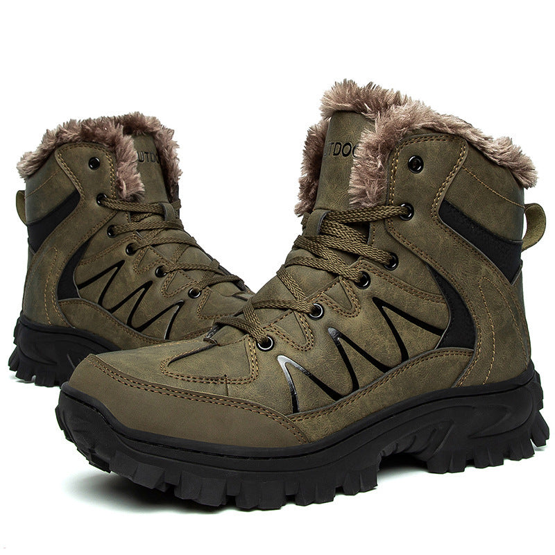 Chaussures Montantes Coton Homme Grande Taille Chaudes Hiver 1363g - Camp de Base Farzen+