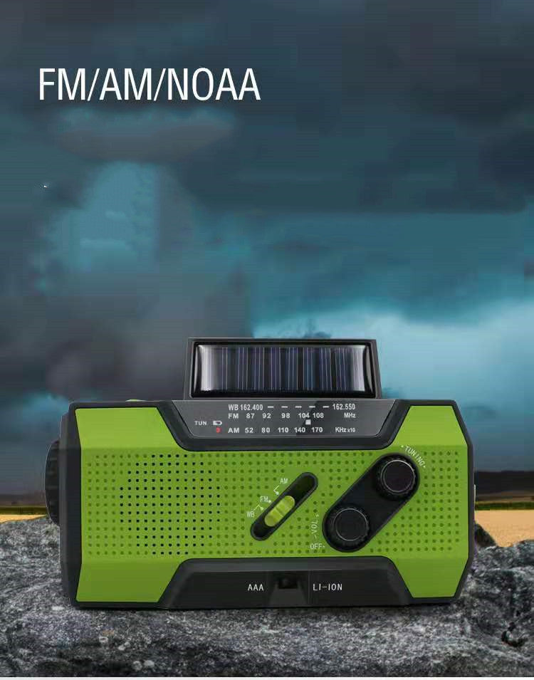 Radio solar de bolsillo: comunicación impermeable para exteriores