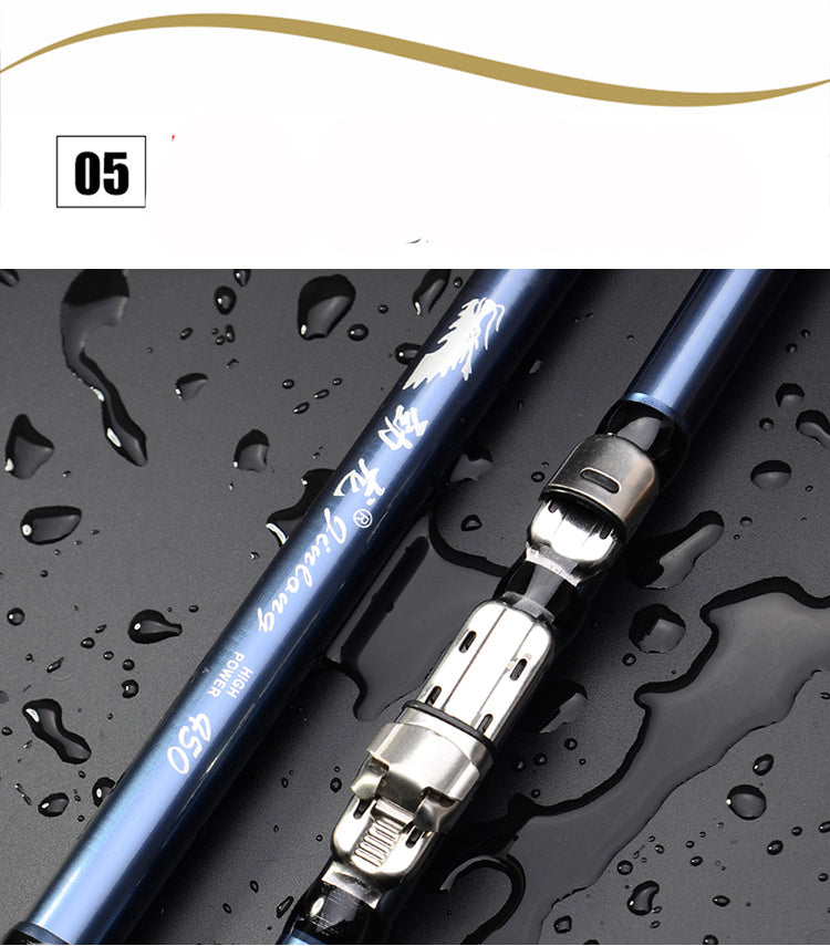Carbon Rock Fishing Rod 2.7-5.4m - Sea River Versatile