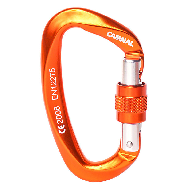 Mousquetons Escalade Pro Aluminium 7075 Sécurité 25kN Ultra-Léger - Camp de Base Farzen+