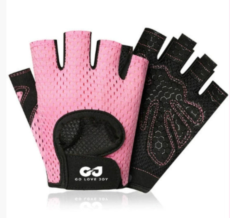 Breathable Fine Mesh Cycling Gloves - Half Finger Summer