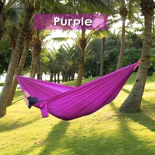 Hamac Randonnée Double - Nylon Parachute Portable - Camp de Base Farzen+