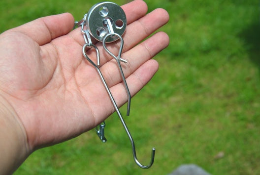 Aluminum Campfire Tripod Foldable Barbecue Stand