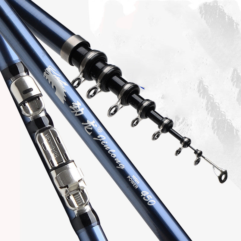 Carbon Rock Fishing Rod 2.7-5.4m - Sea River Versatile