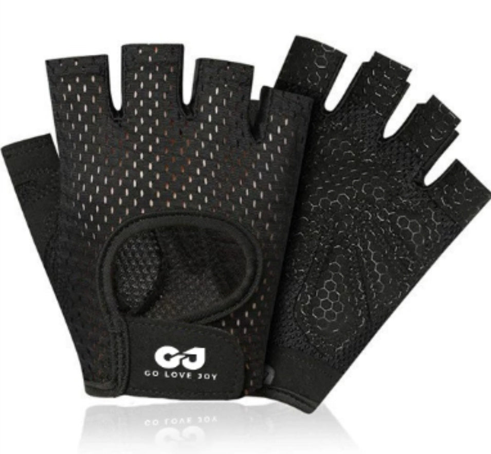 Breathable Fine Mesh Cycling Gloves - Half Finger Summer
